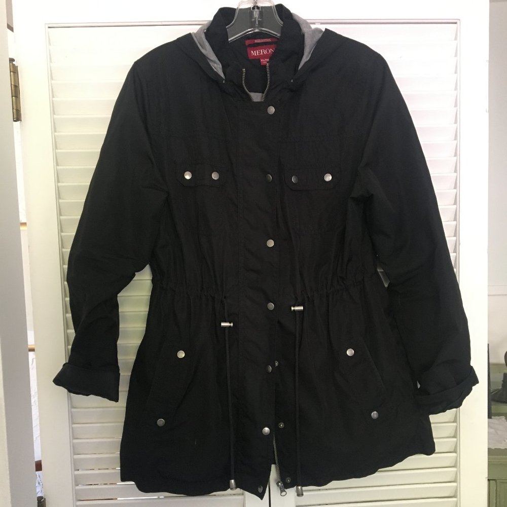 Mossimo Supply Co. Black Raincoat Size XL